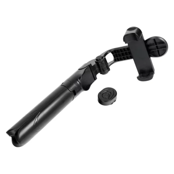 Selfie Stick with Mirror SSTR-11 Tripod (Bluetooth Remote Control), Black 3