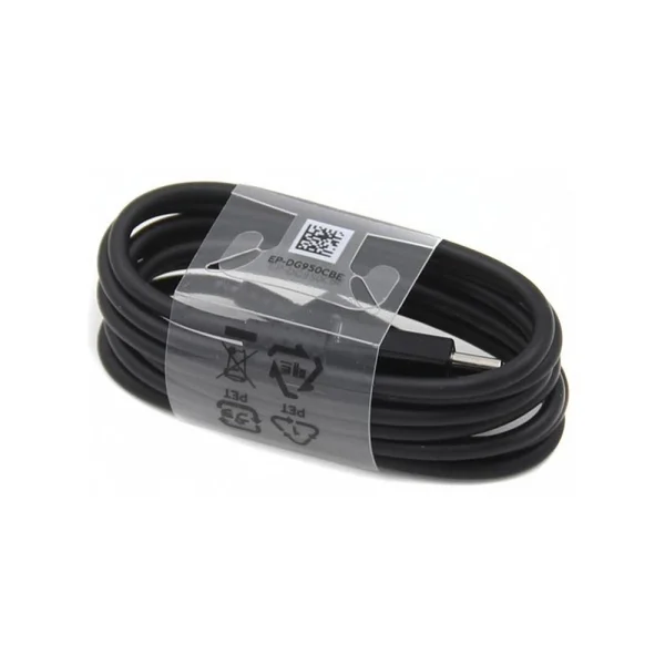 Кабел Samsung USB към Type C (EP-DG950CBE), bulk, Черен 3