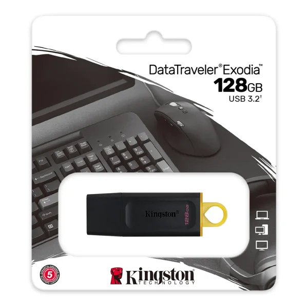 Flash Drive 128GB USB 3.2 DTX Kingston 3