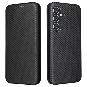 Калъф Тефтер Enviro Fiber за Samsung Galaxy S23 FE, Черен