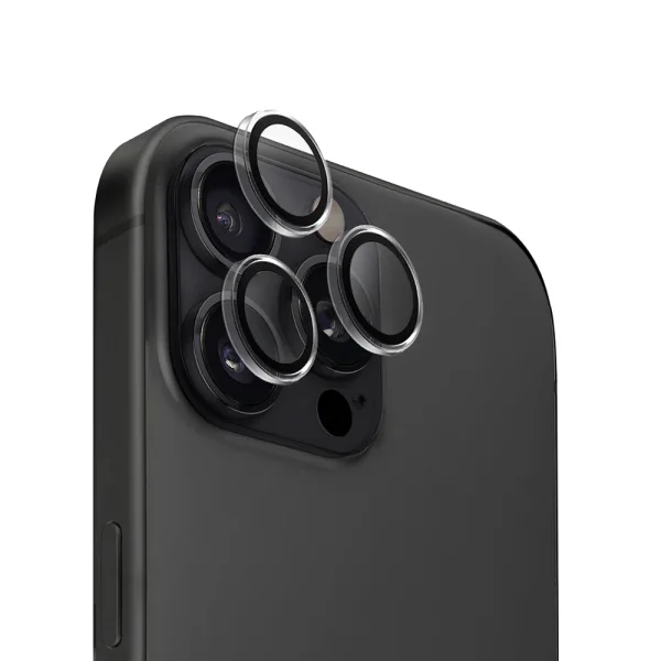 Стъклени протектори за камера Lens Fulm за iPhone  16 Pro / 16 Pro Max, Прозрачен 1
