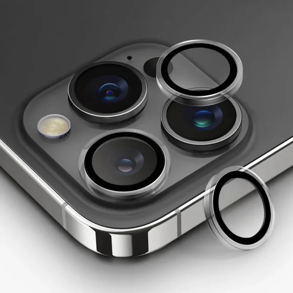 Стъклени протектори за камера Lens Fulm за iPhone  16 Pro / 16 Pro Max, Прозрачен 2