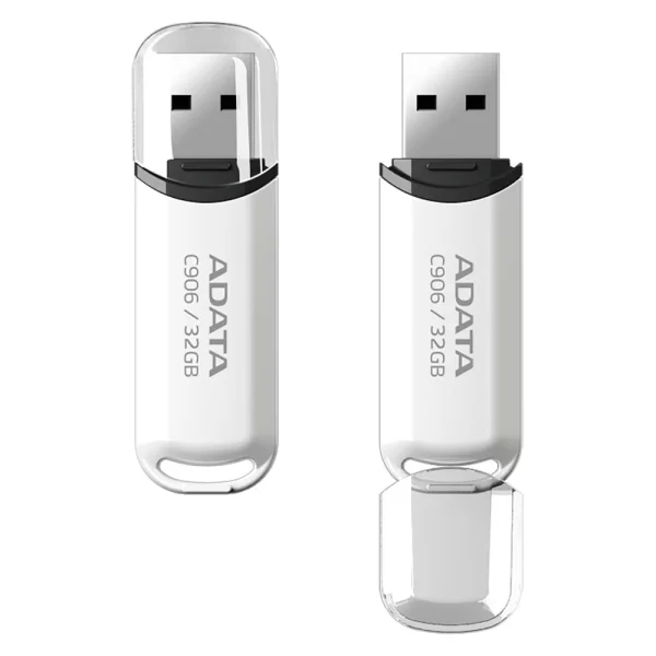 Флаш памет Adata 32GB, USB, C906, бял 1