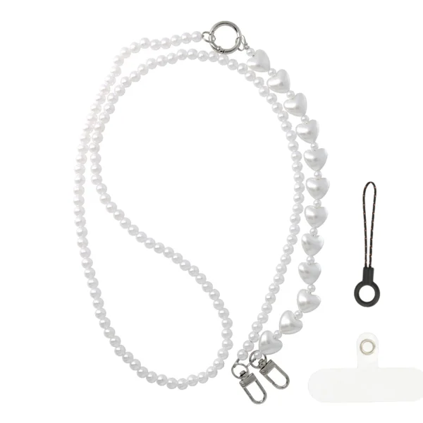 Universal phone strap GSD-31, white 1