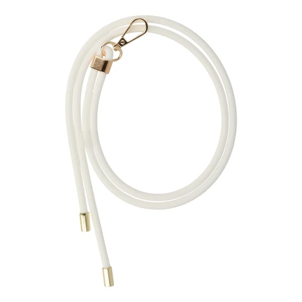 Universal phone strap GSN-1 Long Silicone, white 2