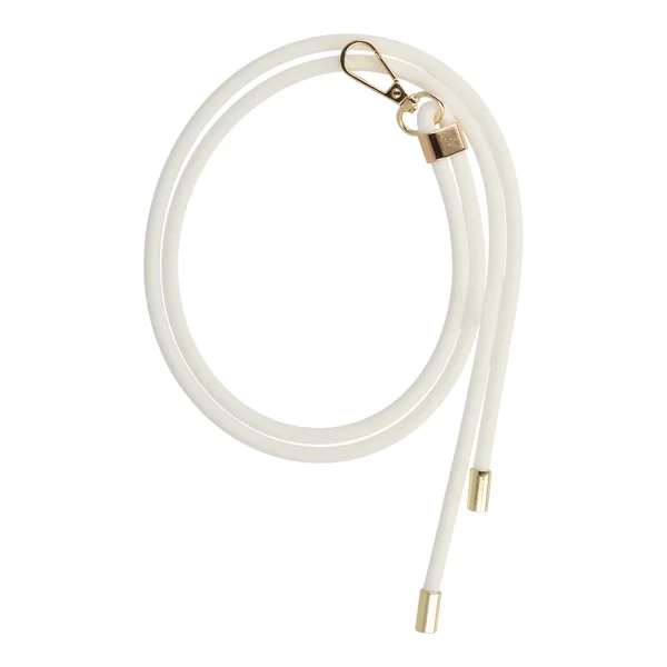 Universal phone strap GSN-1 Long Silicone, white 1
