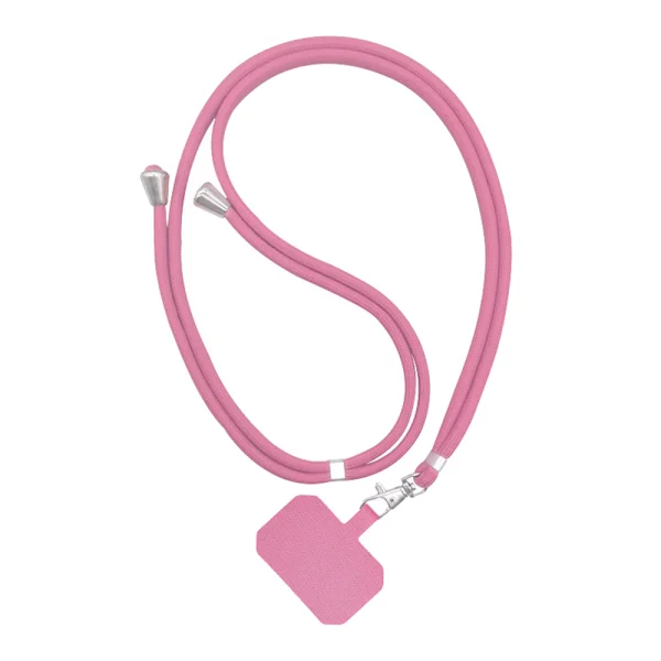 Universal phone lanyard, pink 1