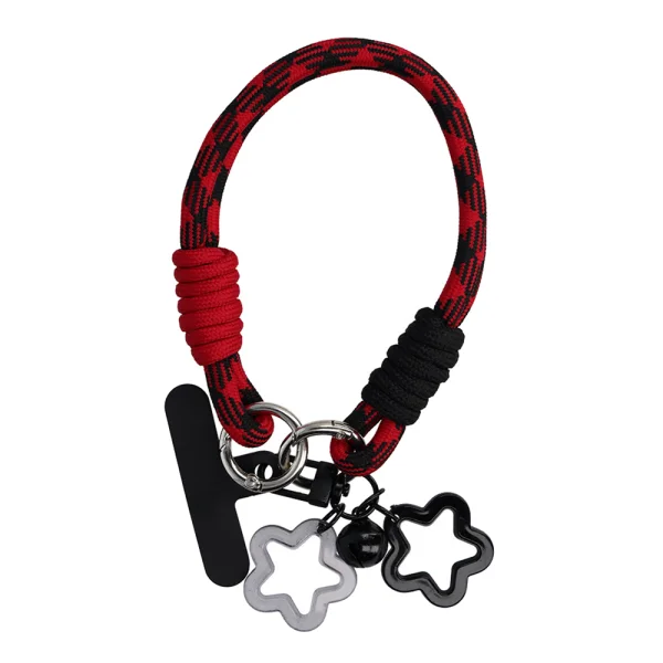 Universal phone strap FZ-11, black-red 1