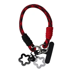 Universal phone strap FZ-11, black-red 3