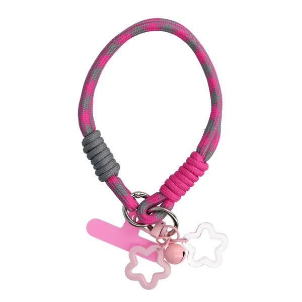 Universal phone strap FZ-11, gray-pink 1