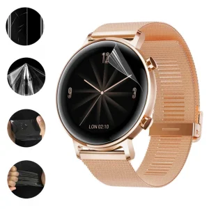 Hydrogel screen protector for Huawei Watch GT Elegant Style watch