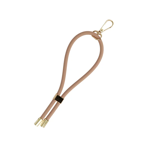 Universal phone strap GSN-1 Short Silikone, beige 2