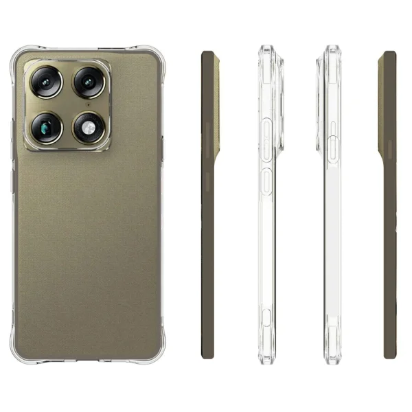 Силиконов калъф Anti-drop за Motorola Signature 5G / Moto X70 Air Pro 5G, прозрачен 2