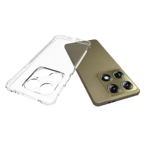 Силиконов калъф Anti-drop за Motorola Signature 5G / Moto X70 Air Pro 5G, прозрачен 3