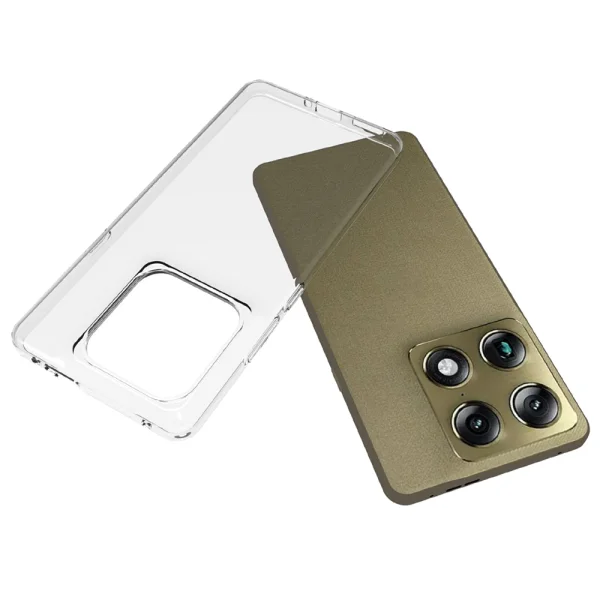 Силиконов калъф Wear-resistant за Motorola Signature 5G / Moto X70 Air Pro 5G, прозрачен 3