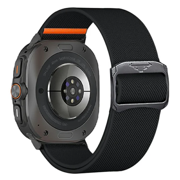 Silicone strap for Samsung Galaxy Watch Ultra 47mm, black 2