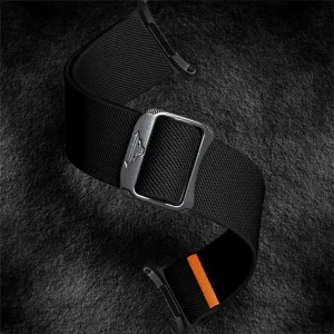 Silicone strap for Samsung Galaxy Watch Ultra 47mm, black 3