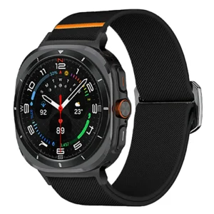 Силиконова каишка за Samsung Galaxy Watch Ultra 47mm, черен