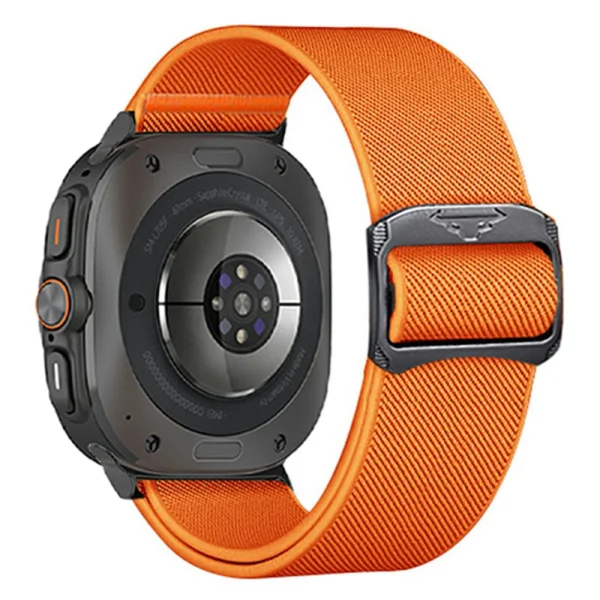 Silicone strap for Samsung Galaxy Watch Ultra 47mm, orange 2
