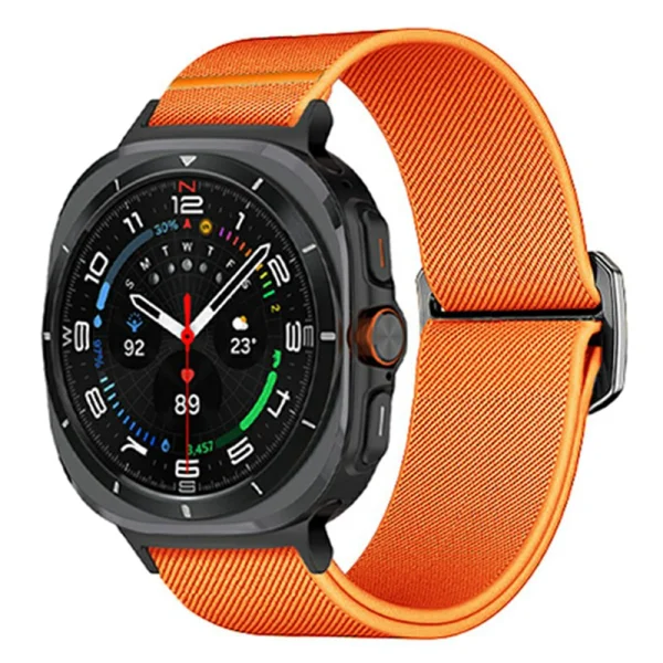 Silicone strap for Samsung Galaxy Watch Ultra 47mm, orange 1