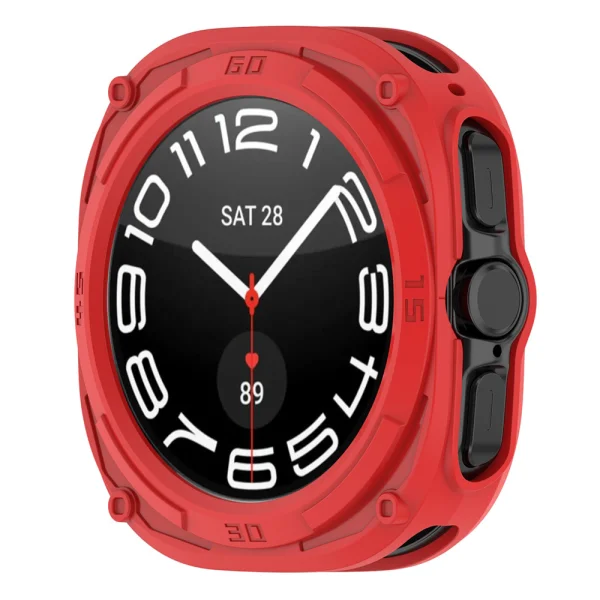 Силиконов протектор за Samsung Galaxy Watch Ultra 47mm, червен 1