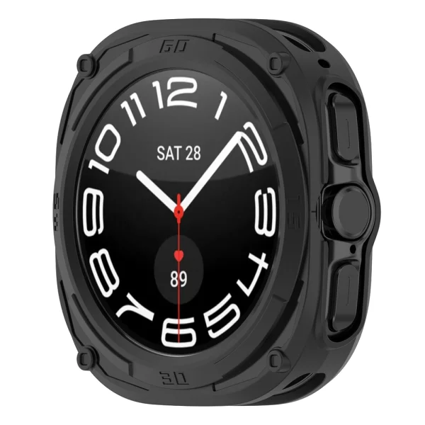 Силиконов протектор за Samsung Galaxy Watch Ultra 47mm, черен 1