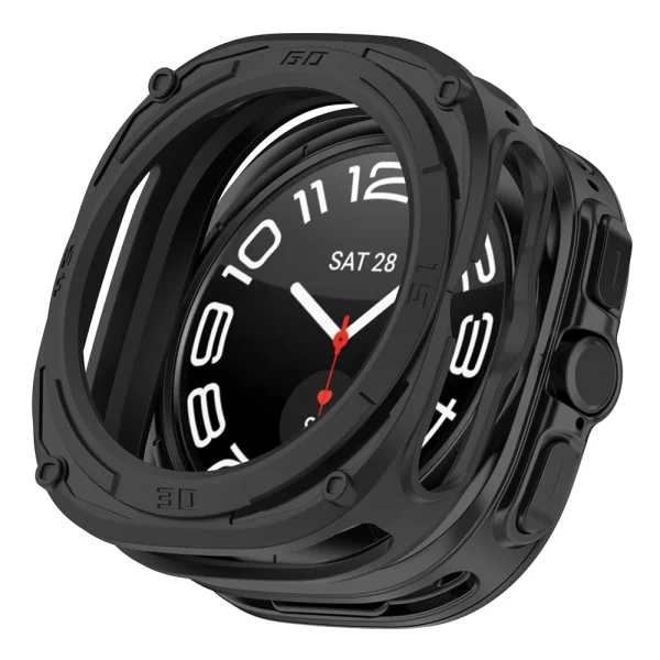 Силиконов протектор за Samsung Galaxy Watch Ultra 47mm, черен 2