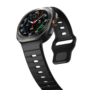 Silicone strap Band for Samsung Galaxy Watch Ultra 47mm, black 3