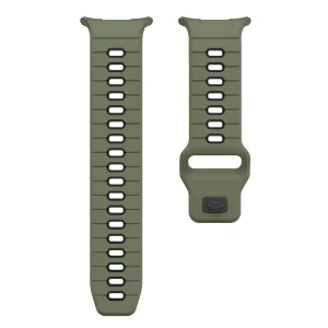 Силиконова каишка Band за Samsung Galaxy Watch Ultra 47mm, зелен-черен 5