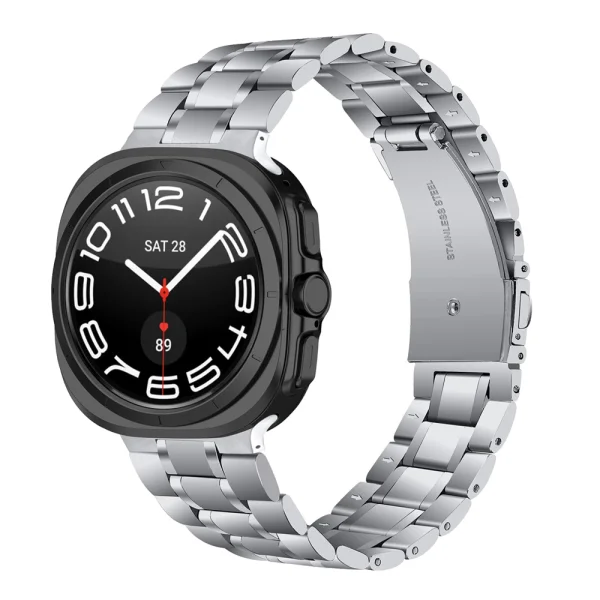 Metal strap Samsung Galaxy Watch Ultra 47mm, silver 1