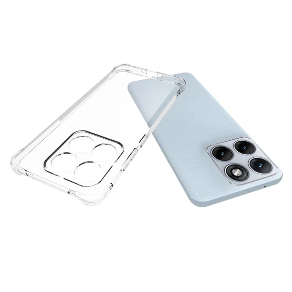 Калъф Anti-Drop за Motorola Edge 70 Fusion+ 5G / Edge 70 Fusion 5G, прозрачен 3