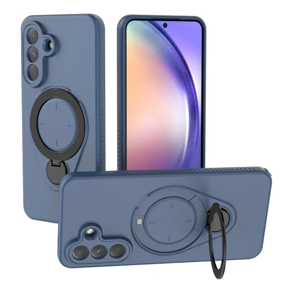 Shockproof case Rotating Kickstand for Samsung Galaxy A57 5G, blue 1