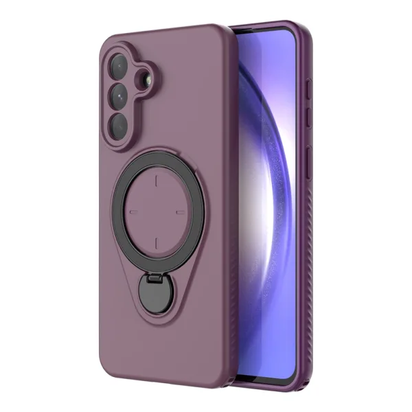 Shockproof case Rotating Kickstand for Samsung Galaxy A57 5G, purple 1