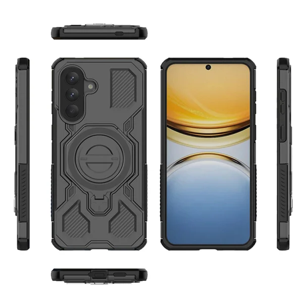 Shockproof case Rotating Metal Kickstand for Samsung Galaxy A57 5G, black 2