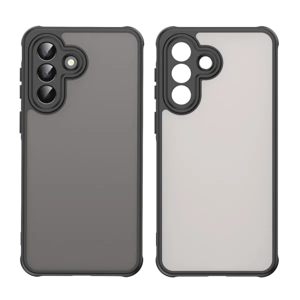 Shockproof case Frosted Translucent Drop-Proof for Samsung Galaxy A57 5G, black 2