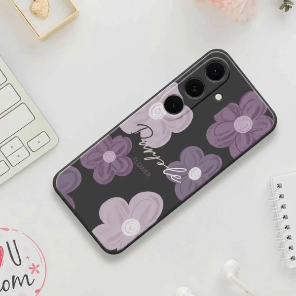 Case Printing Straight for Samsung Galaxy A57 5G, black 2