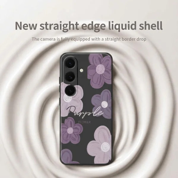 Case Printing Straight for Samsung Galaxy A57 5G, black 3