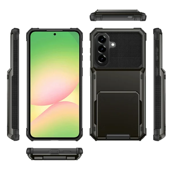 Shockproof case Dual Layer for Samsung Galaxy A57 5G, black 2
