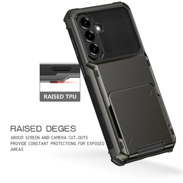 Shockproof case Dual Layer for Samsung Galaxy A57 5G, black 4