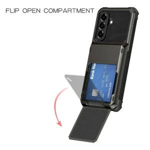 Shockproof case Dual Layer for Samsung Galaxy A57 5G, black 3