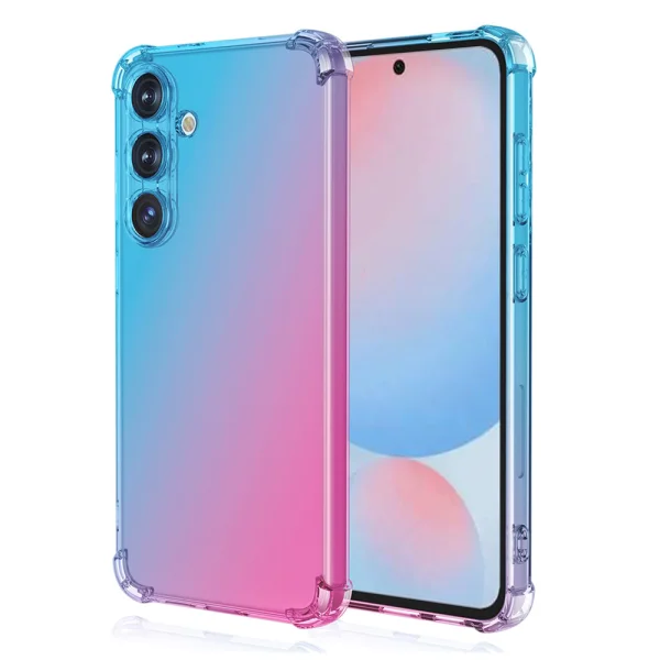 Калъф Anti-Dropt Color за Samsung Galaxy A57 5G, розов-син 1
