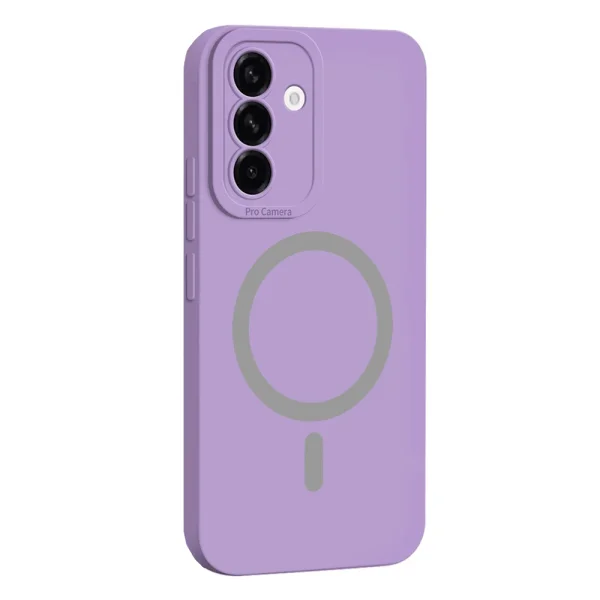 Magnetic Solid Color case for Samsung Galaxy A57 5G, purple 2
