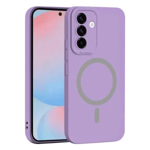 Калъф Magnetic Solid Color за Samsung Galaxy A57 5G, лилав