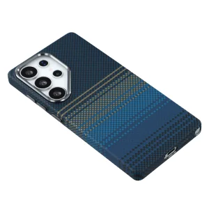 Magnetic Metal Frame case for Samsung Galaxy S26 Ultra, dark blue 3