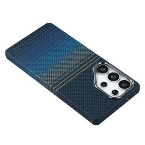 Magnetic Metal Frame case for Samsung Galaxy S26 Ultra, dark blue 4