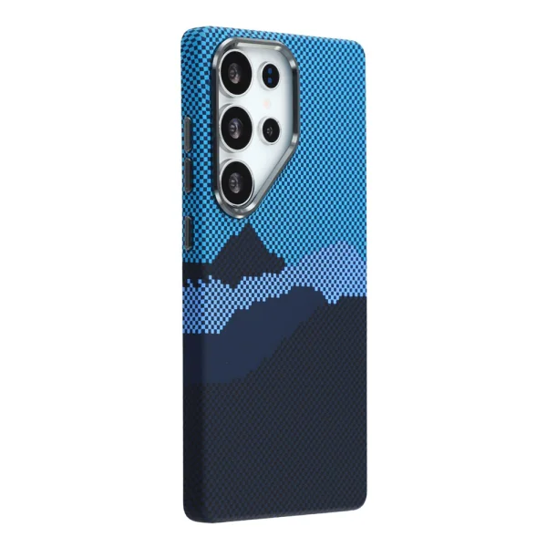 Magnetic Metal Frame case for Samsung Galaxy S26 Ultra, blue 2