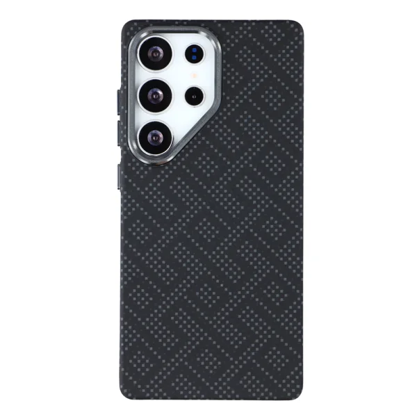 Magnetic Metal Frame case for Samsung Galaxy S26 Ultra, black 1