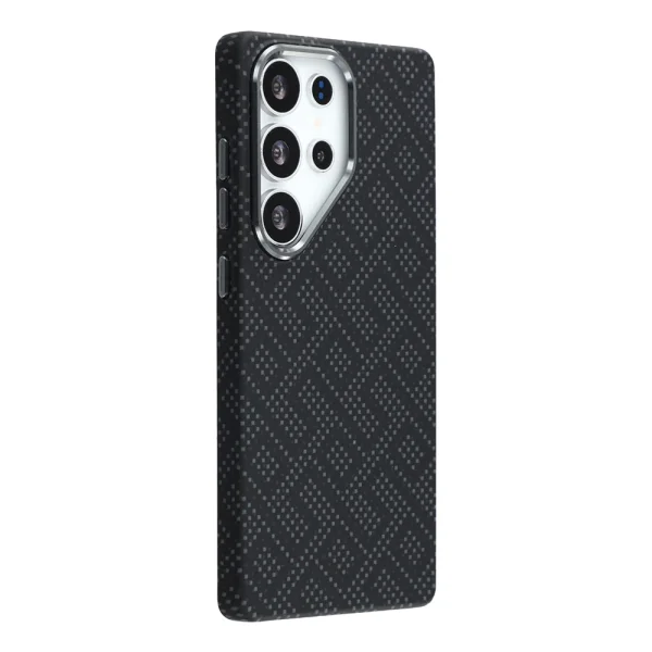 Magnetic Metal Frame case for Samsung Galaxy S26 Ultra, black 2