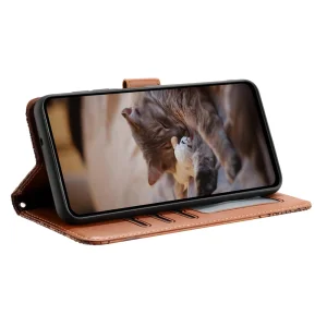 Калъф тефтер Wrist Strap за Samsung Galaxy S26 Ultra, кафяв 4