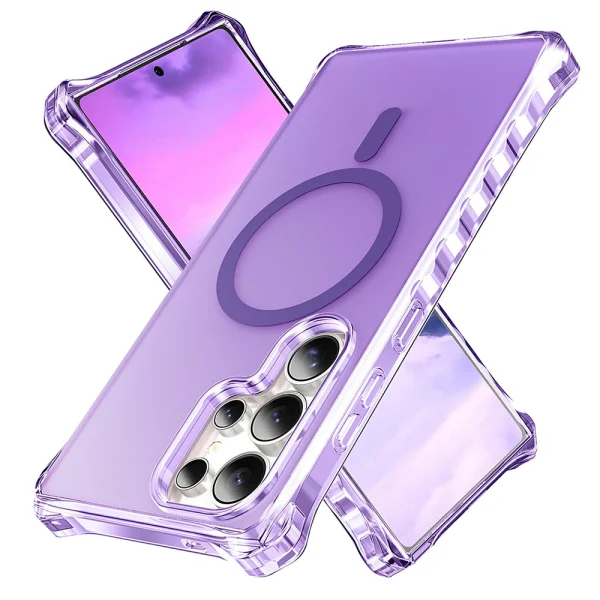 Калъф Wavy Magnetic за Samsung Galaxy S26 Ultra, лилав 2